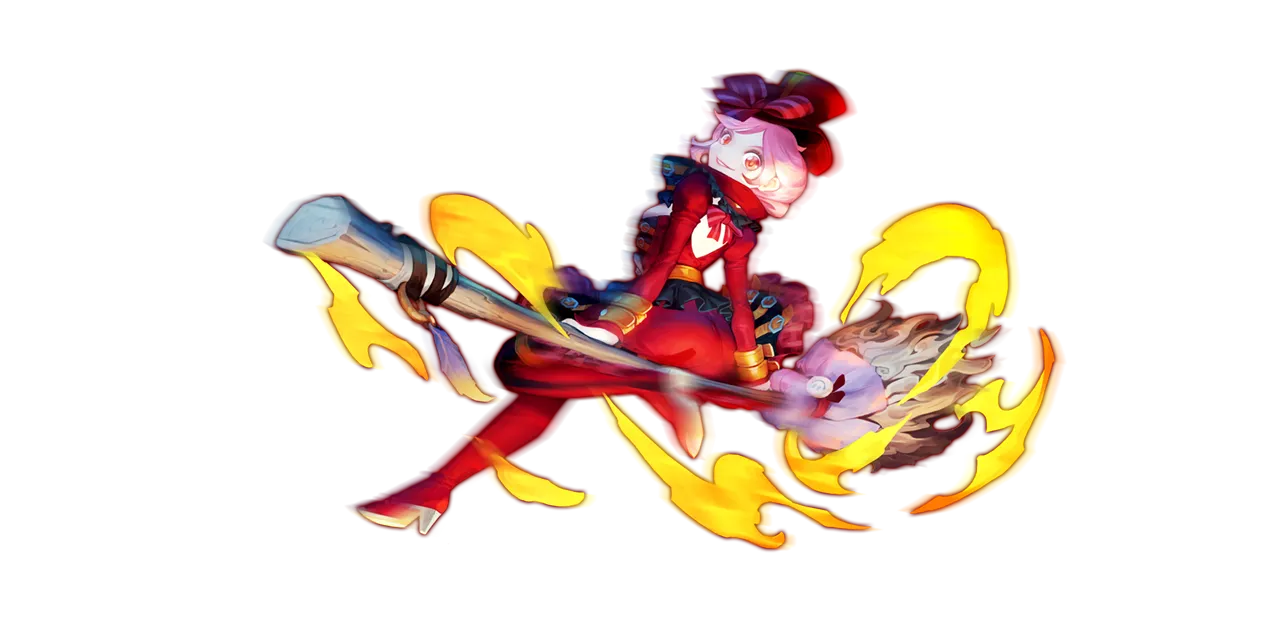 Dragon Nest character in custom raid combat